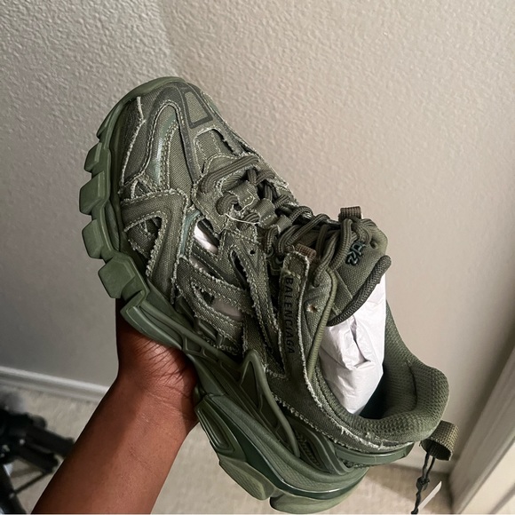 Authentic Balenciaga Track Cut Out Sneakers - Picture 10 of 12